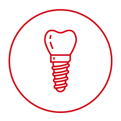 dental implant icon